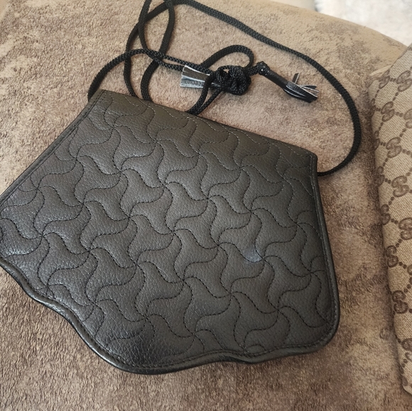 Ysl vintage leather Crossbody bags - Picture 4 of 9